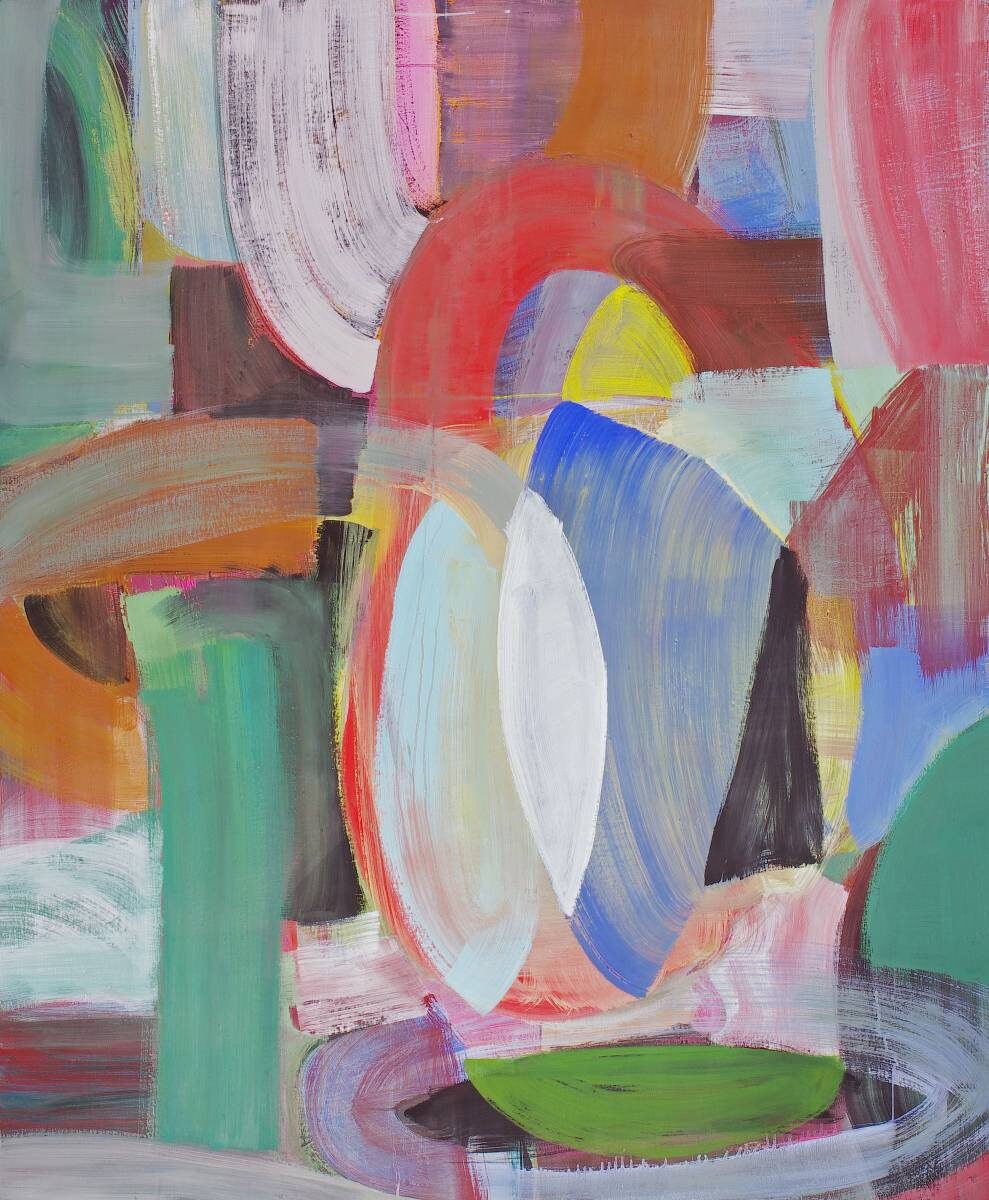 Gemälde von Christine Gläser: Vielfalt, 2013, Eitempera auf Baumwolle, 170x140 cm