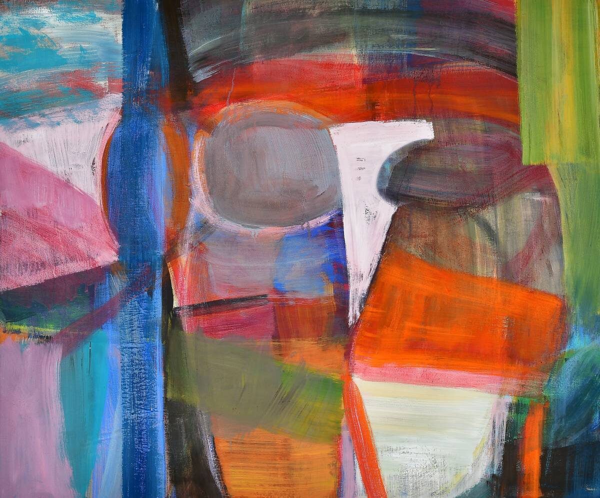 Gemälde von Christine Gläser: Würze, 2017, Eitempera auf Baumwolle, 100 x 120 cm