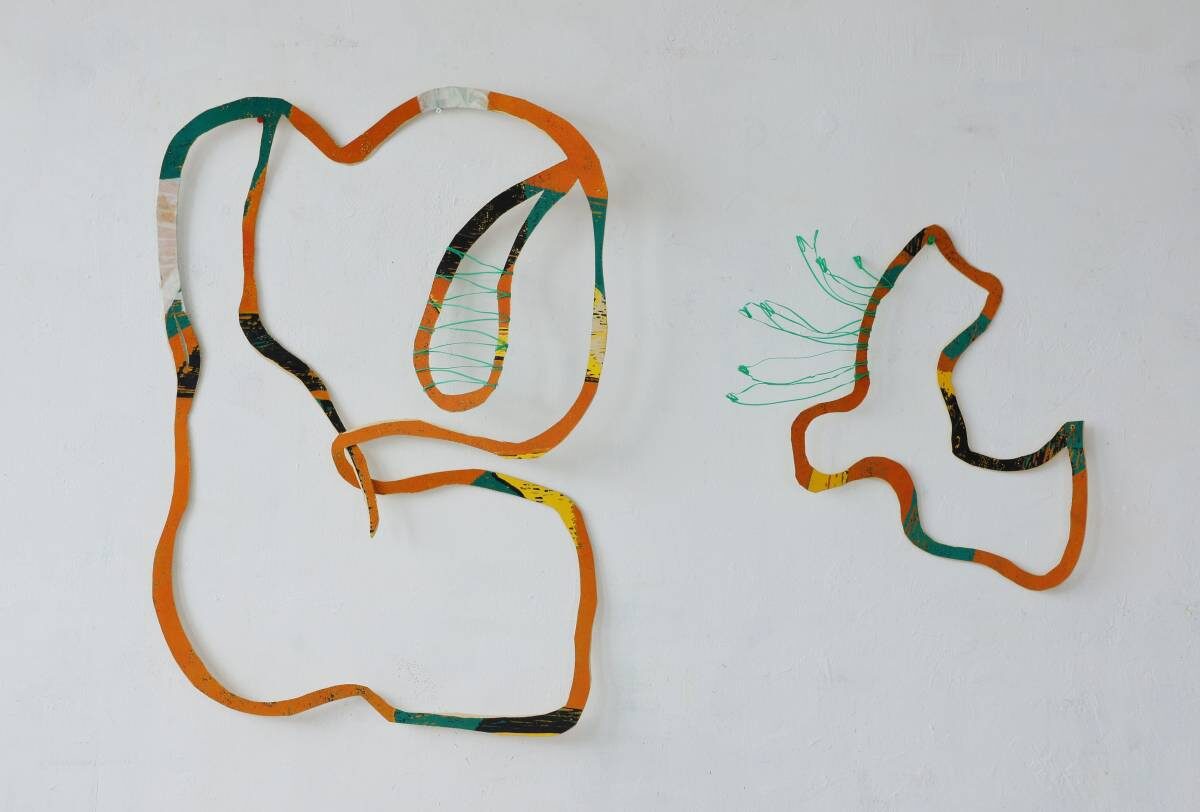 Arbeit von Christine Gläser: Badminton, 2010, Strizzi, 2011